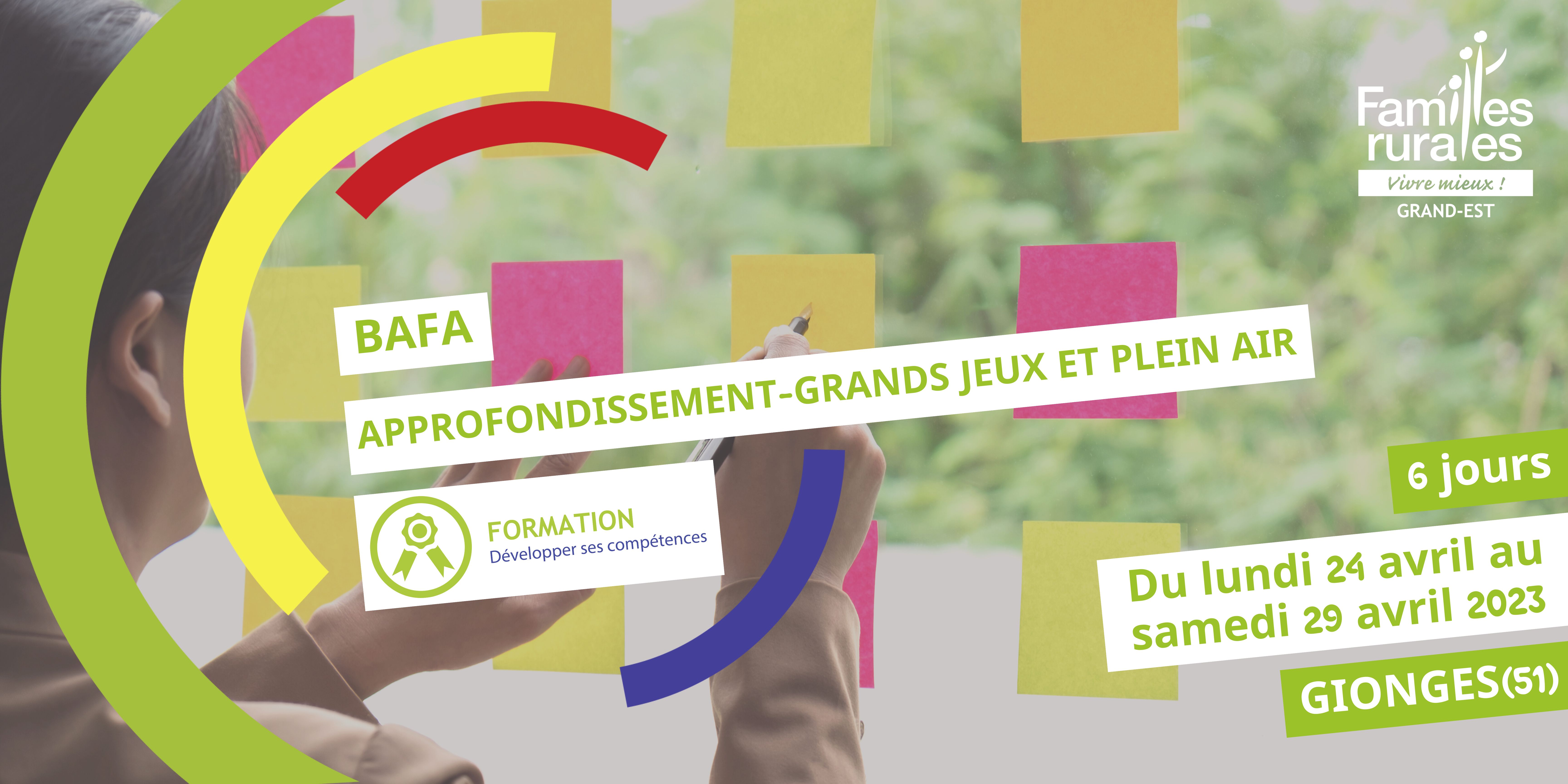 BAFA et BAFD | Familles Rurales Fédération Régionale Grand Est